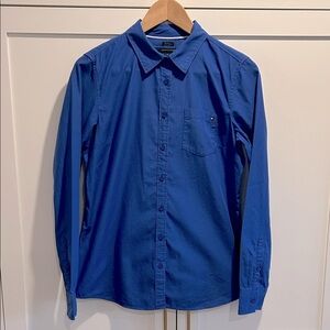 Tommy Hilfiger Vibrant blue Button-Down Shirt Classic Fit Size Medium